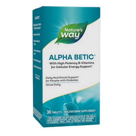 Alpha Betic Multivitamin 30 Tabs by Nature's Way