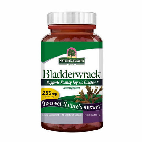 Nature's Answer, Bladderwrack, 250 Mg, 90 Veg Caps Nature's Answer