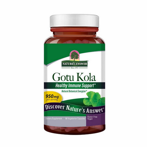 Nature's Answer, Gotu Kola, 950 Mg, 90 Veg Caps Nature's Answer