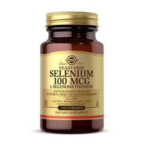 Solgar, Selenium Yeast-Free, 100 Mcg, 100 Tabs Solgar