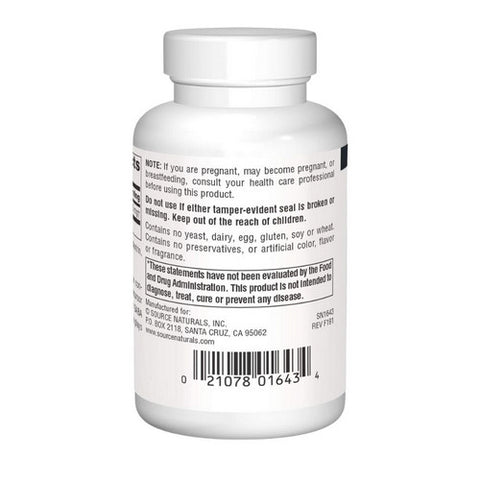 Source Naturals, L-Glutamine, 500 mg, 50 Caps Source Naturals
