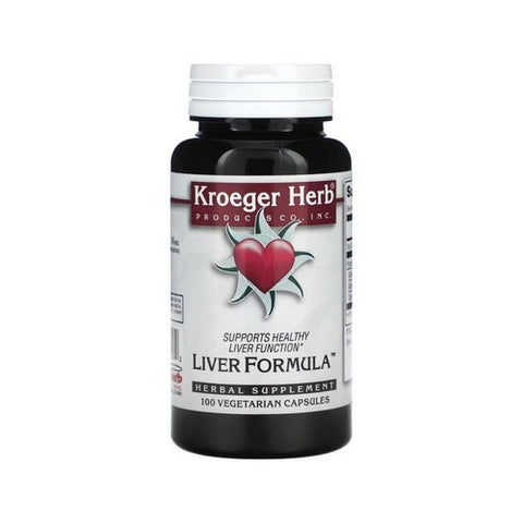 Kroeger Herb, LIVER FORMULA, 100 Caps Kroeger Herb