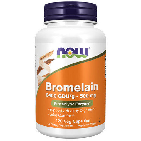 Now Foods, Bromelain, 500 Mg, 120 Veg Caps Now Foods