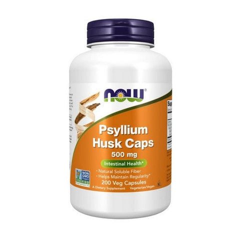 Now Foods, Psyllium Husk, 500 Mg, 200 Veg Caps Now Foods
