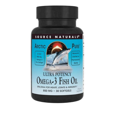 Arcticpure Ultra Potency Omega-3 Fish Oil 30 Softgels by Source Naturals