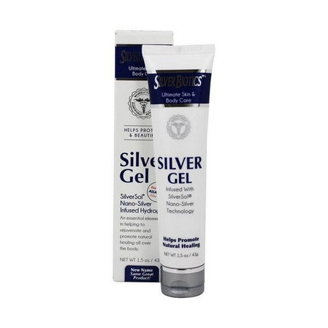 Silver Gel Ultimate Skin And Body Care 1.5 Oz by Silver Biotics (American Biotech Labs)