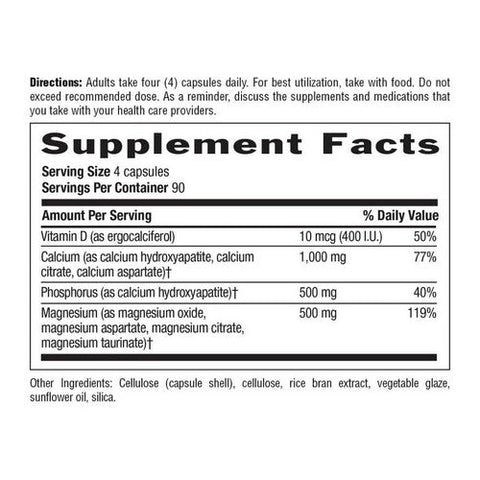 Country Life, Calcium-Magnesium Complex, 360 Tabs Country Life