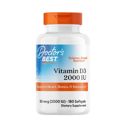Vitamin D3 180 Softgels by Doctors Best