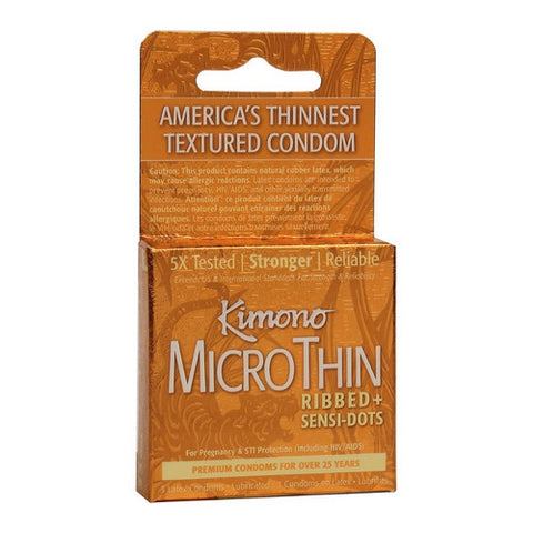 Kimono Textured Condoms 3 CT by Mayer Laboratories