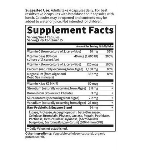 Garden of Life, Vitamin Code, Raw Calcium 60 Caps Garden of Life