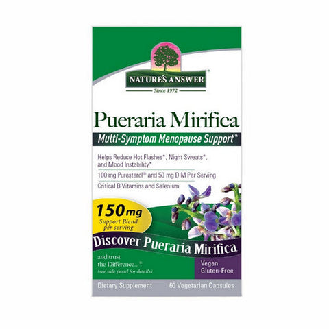 Nature's Answer, Pueraria Mirifica, 150 Mg, 60 Veg Caps Nature's Answer