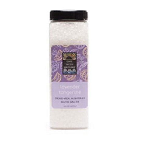 One with Nature, Bath Salts, Lavender Tangerine 32 oz One with Nature