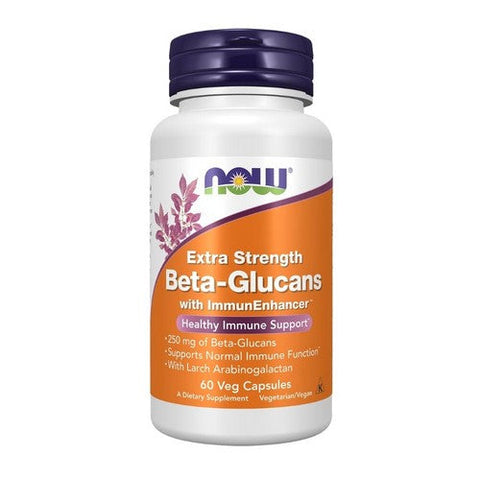 Now Foods, Beta Glucans with ImmunEnhancer, 60 vcaps Now Foods