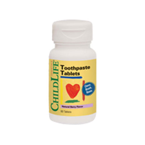Child Life Essentials, Toothpaste Tablets, 60 tabs Child Life Essentials