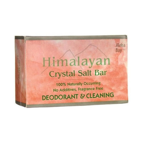 Aloha Bay, Himalayan Crystal Salt Bar Soap Fragrance Free, 9 Oz Aloha Bay