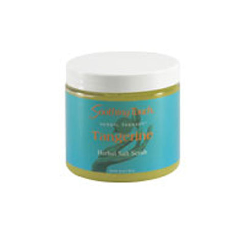 Soothing Touch, Tangerine Herbal Salt Scrub, Tangerine, 20 Oz Soothing Touch