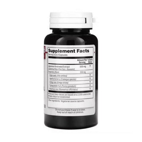 Kroeger Herb, Resveratrol Six, 60 Veg Caps