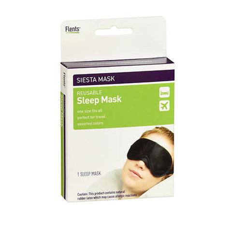 Flents, Protechs Siesta Reusable Sleep Mask, 1 each Flents