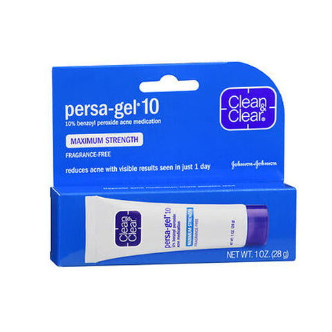 Clean & Clear, Persa Gel 10 Acne Treatment Maximum Strength, 1 Oz Clean & Clear