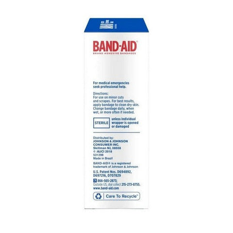 Band-Aid, Tru-Stay Plastic Adhesive Bandages, 60 Count Band-Aid