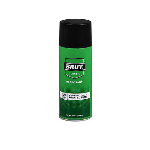 Brut, Deodorant Classic Aluminum Free, 10 Oz Brut